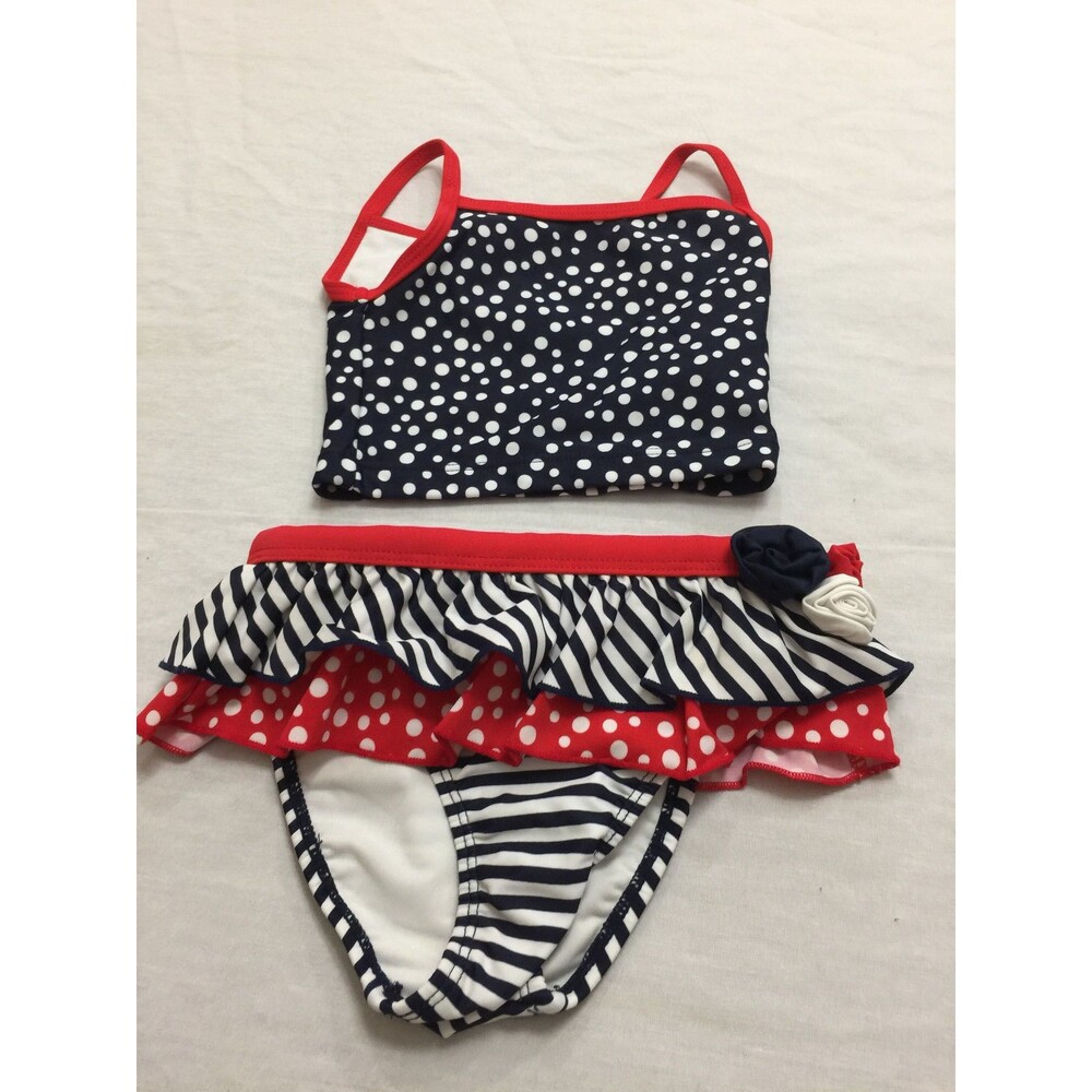 FLAPDOODLES GIRLS SWIM SUIT 2 PIECE 24M